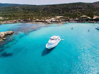 Wycieczka fakultatywna, Rejs na Blue Lagoon z Pafos rejs poranny z transferem z adresu