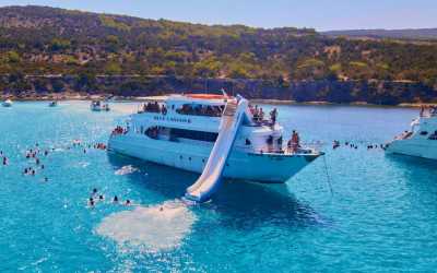 Wycieczka fakultatywna, Rejs na Blue Lagoon z Pafos rejs poranny z transferem z adresu